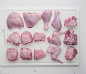 Cara potong ayam, cara memotong ayam, bagian ayam, ayam dipotong berapa bagian, ayam potong, jual ayam segar, jual daging ayam