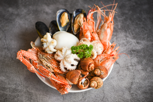 Seafood yang baik untuk tumbuh kembang balita, jenis-jenis seafood, seafood untuk balita, seafood untuk bayi